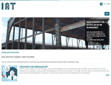 Tablet Screenshot of iat-info.iatge.de
